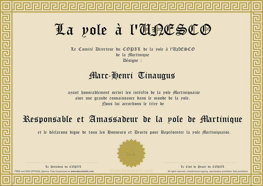 La yole de Martinique