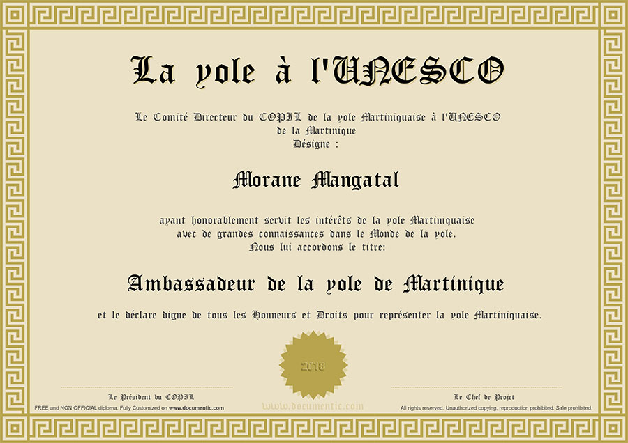 La yole de Martinique