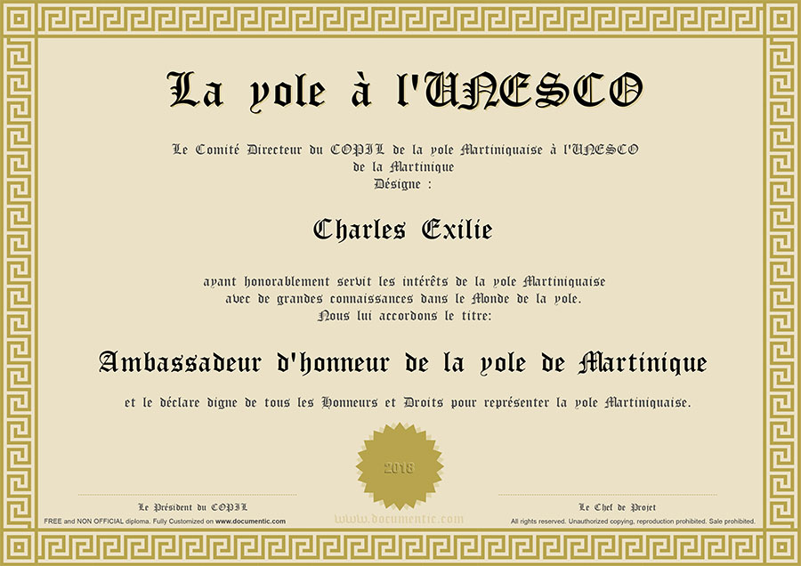 La yole de Martinique