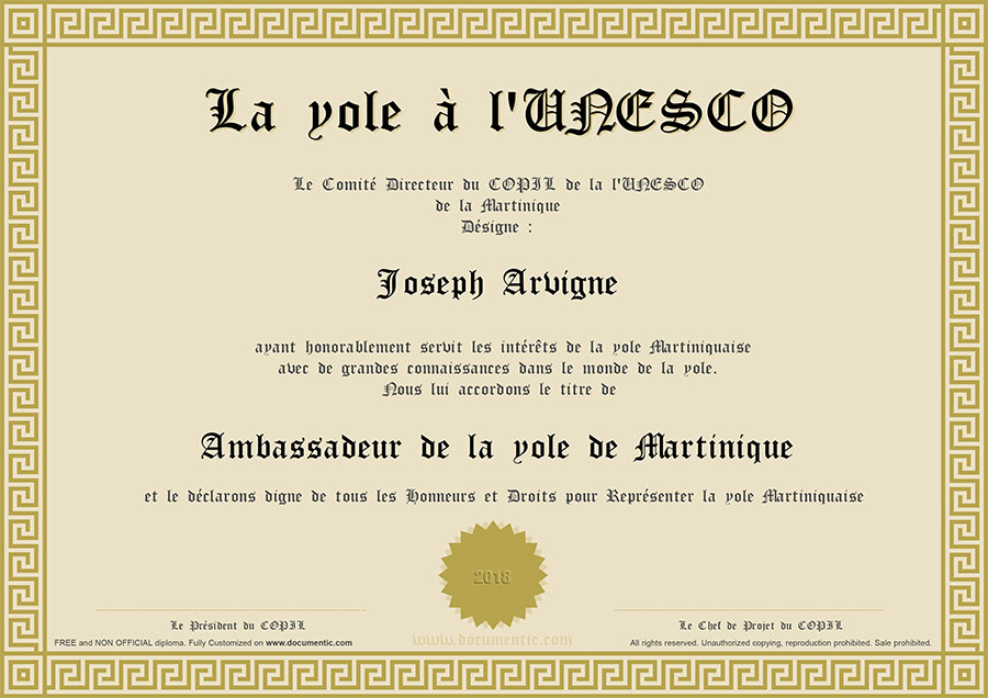 La yole de Martinique