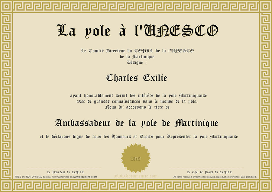 La yole de Martinique