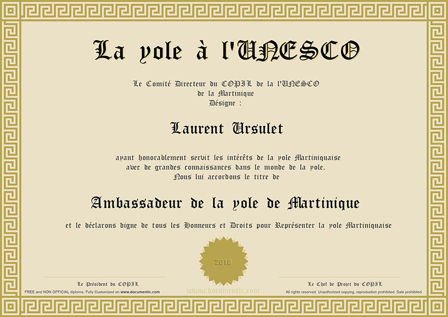 La yole de Martinique