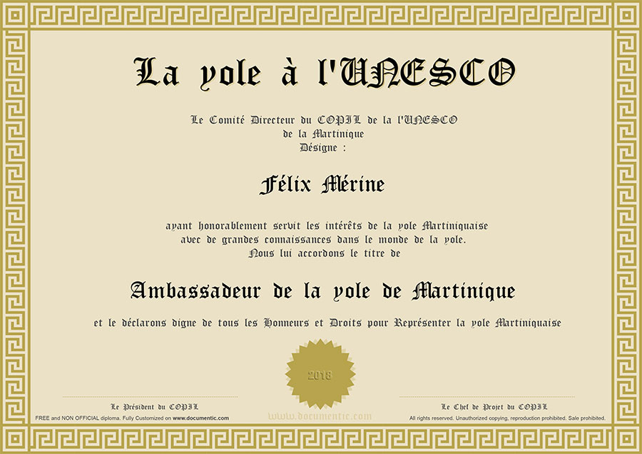 La yole de Martinique